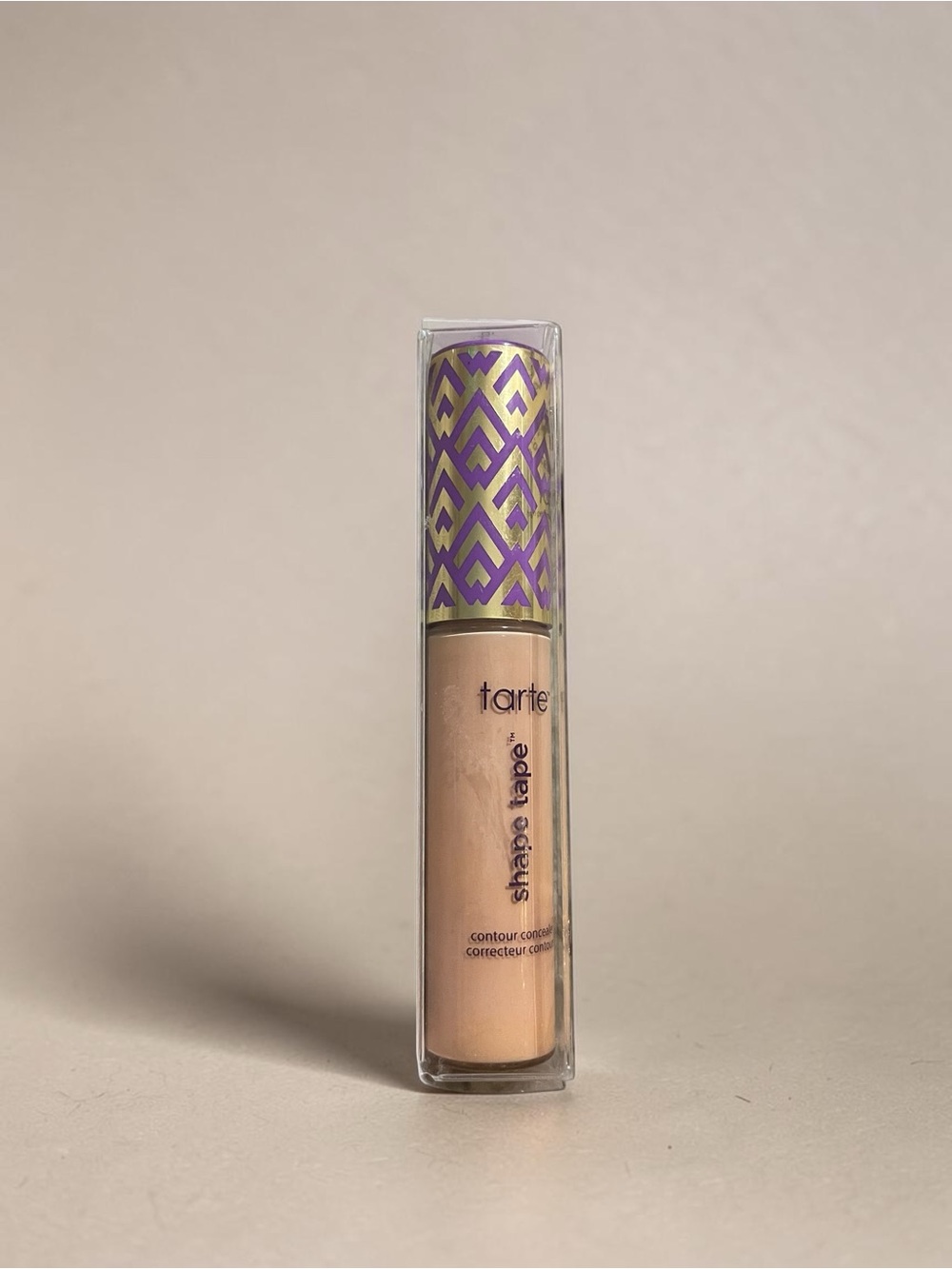 Tarte Shape Tape Concealer 27B Light-Medium Beige Full Size Contour Makeup